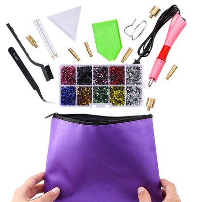Hot Fix Rhinestone & Applicator Set