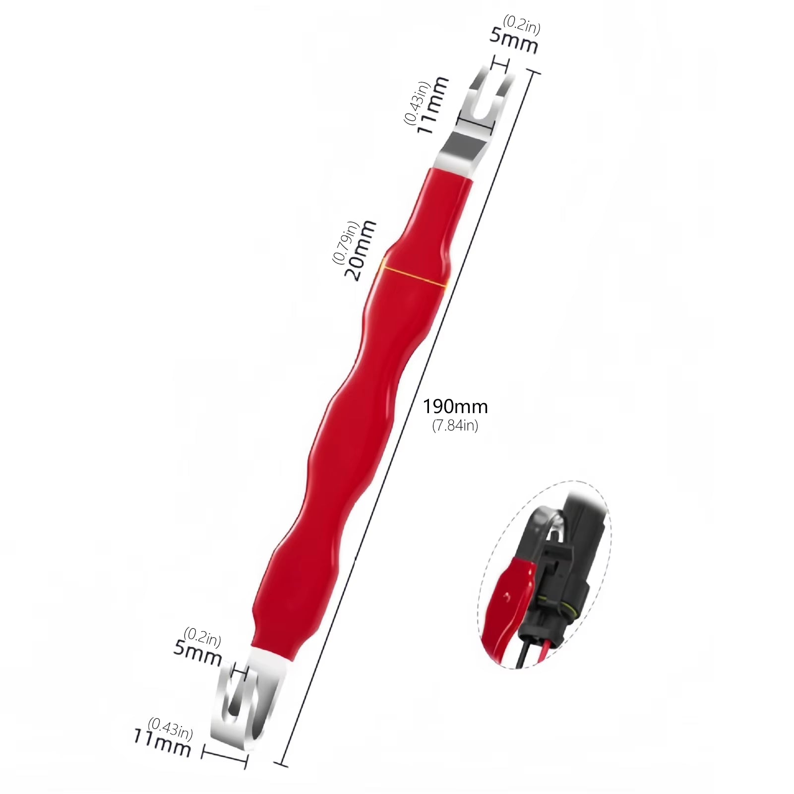 Pro Auto Electrical Connector Disconnect Tool