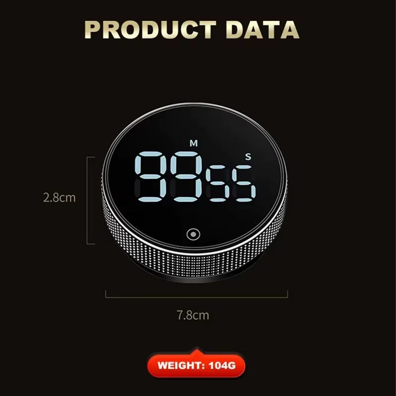 Magnetic Digital Kitchen Timer 