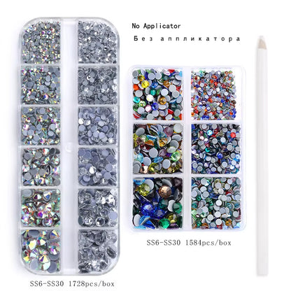 Hot Fix Rhinestone & Applicator Set