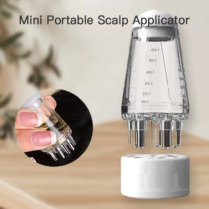 Mini Portable Scalp Applicator Liquid Comb 