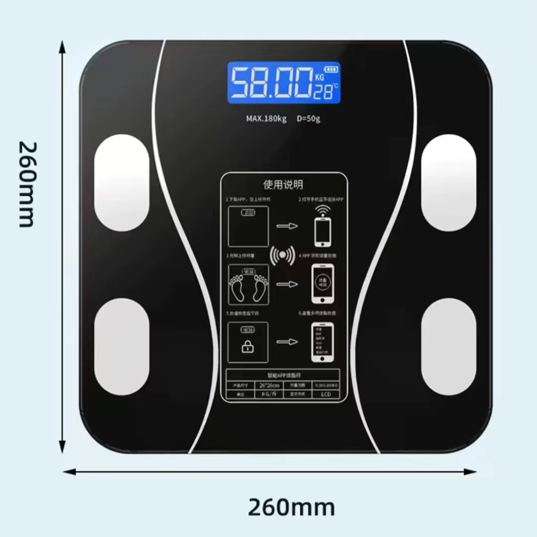 USB Intelligent Precise Body Scale