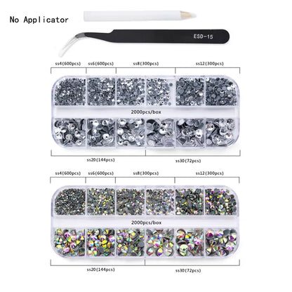 Hot Fix Rhinestone & Applicator Set